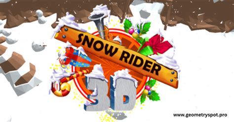 snow rider 3d geometry spot